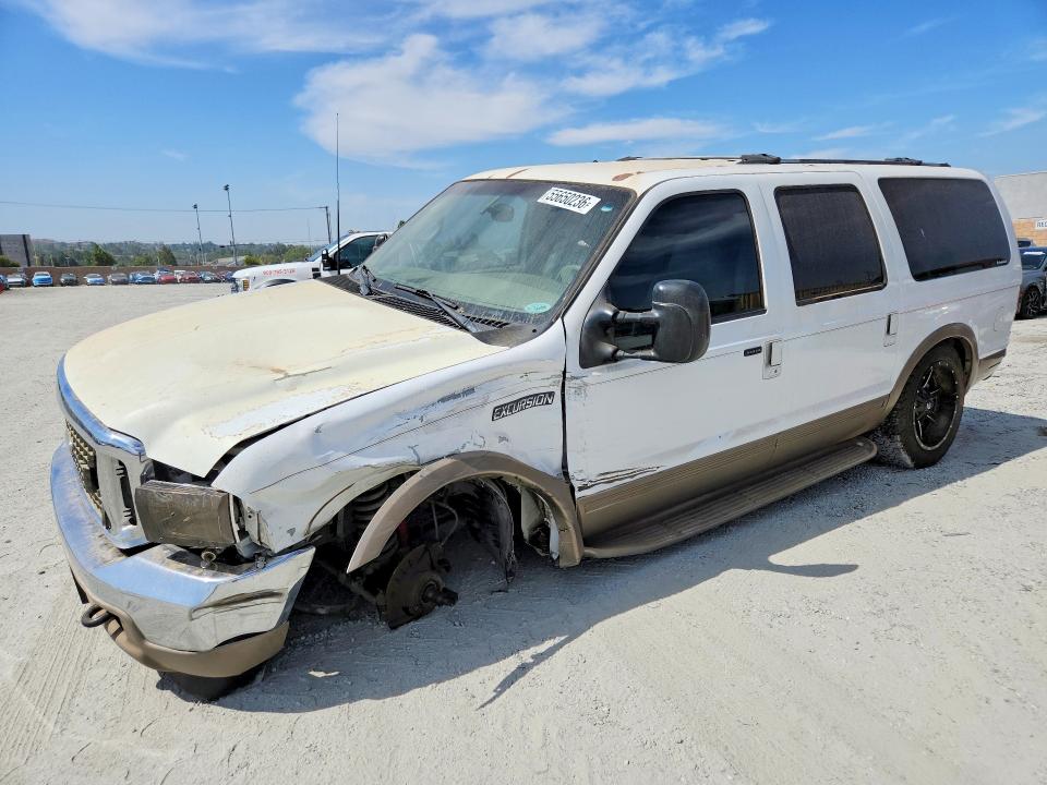 FORD EXCURSION 2001 with VIN 1FMNU42S31EC18756 - Photo from auction