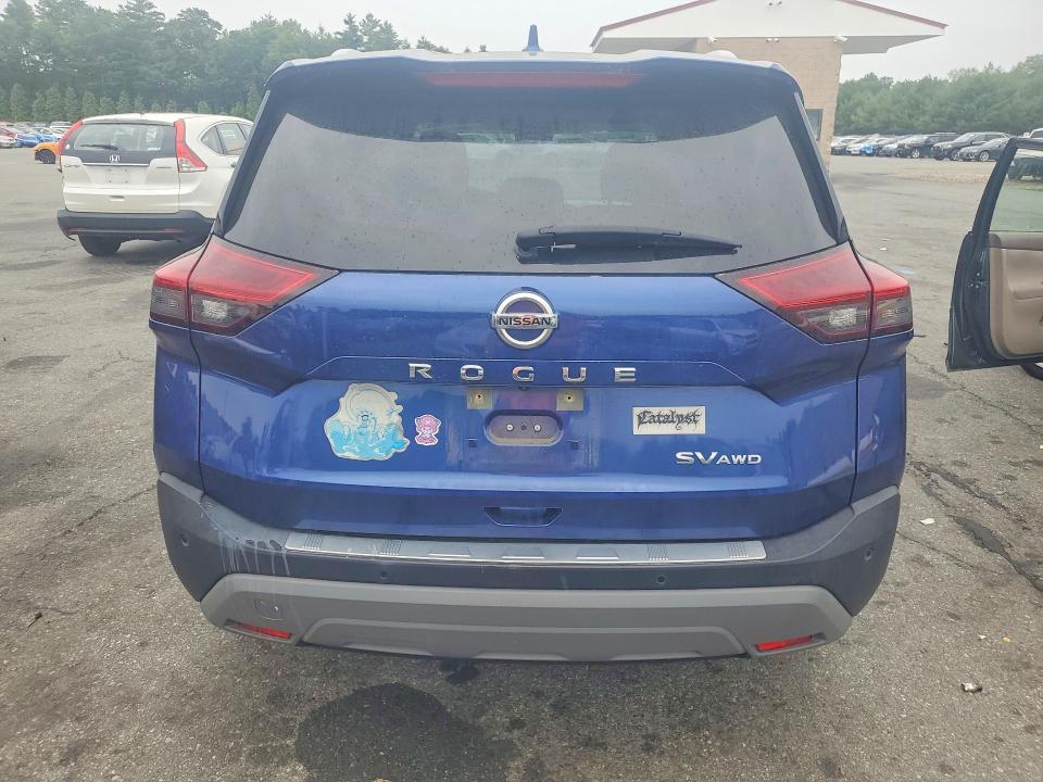 Photo 6 from auction – 2021 NISSAN ROGUE with VIN JN8AT3BB8MW236110