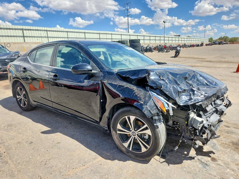 Photo 4 from auction – 2023 NISSAN SENTRA with VIN 3N1AB8CV9PY283084