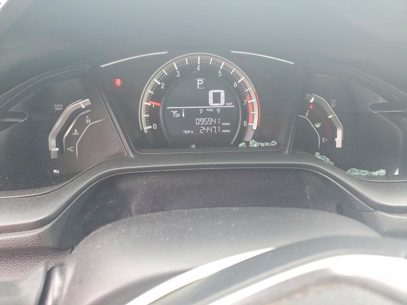 Photo 9 from auction – 2017 HONDA CIVIC with VIN 19XFC2F52HE223711