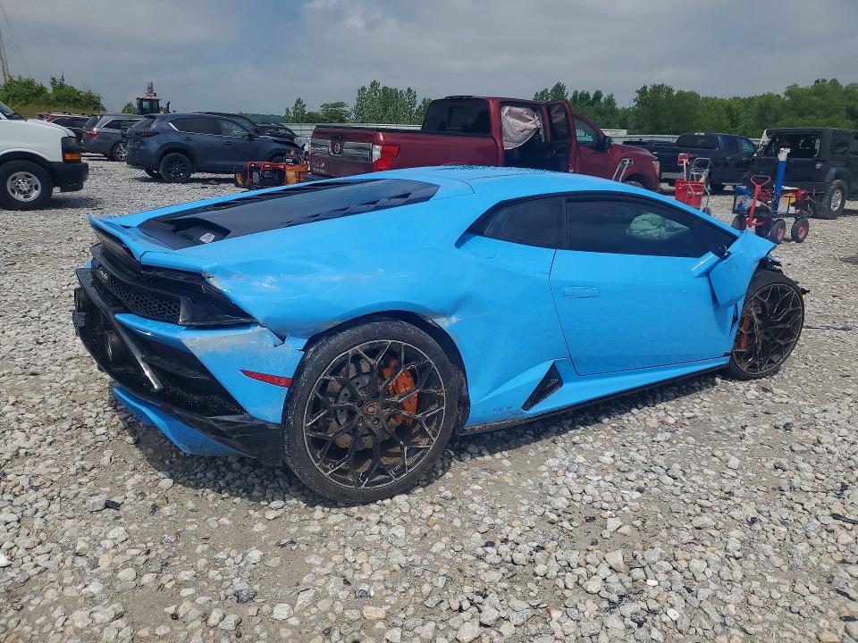 Photo 3 from auction – 2021 LAMBORGHINI HURACAN with VIN ZHWUF5ZF9MLA16300