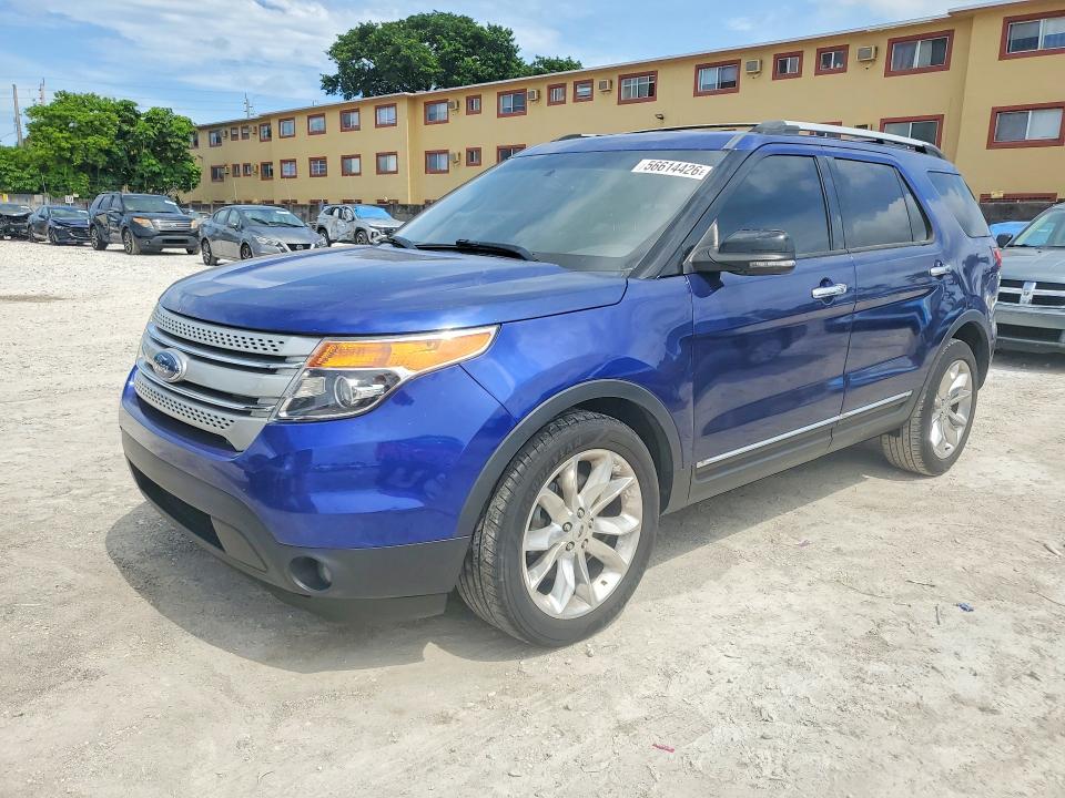 FORD EXPLORER 2015 with VIN 1FM5K7D85FGA44354 - Photo from auction