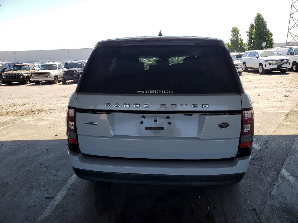 Photo 6 from auction – 2017 LAND ROVER RANGE ROVER with VIN SALGS2FE0HA361797