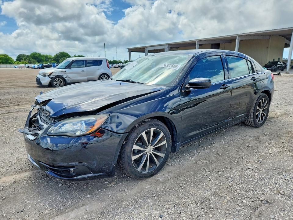 CHRYSLER 200 2012 with VIN 1C3CCBHG8CN176968 - Photo from auction