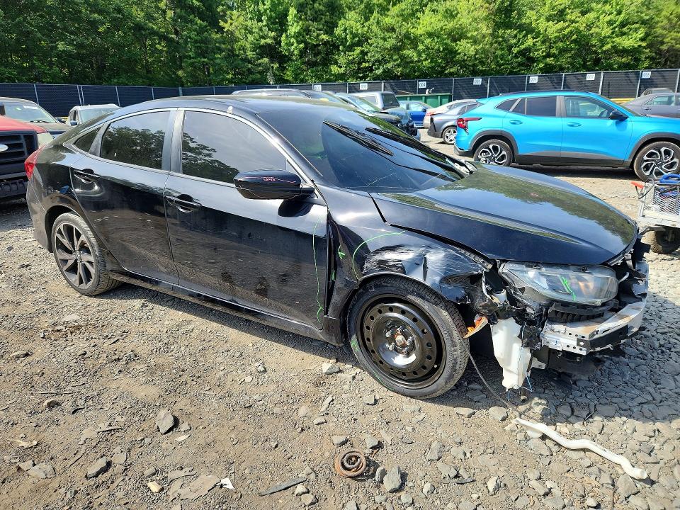 Photo 4 from auction – 2019 HONDA CIVIC with VIN 2HGFC2F81KH555260