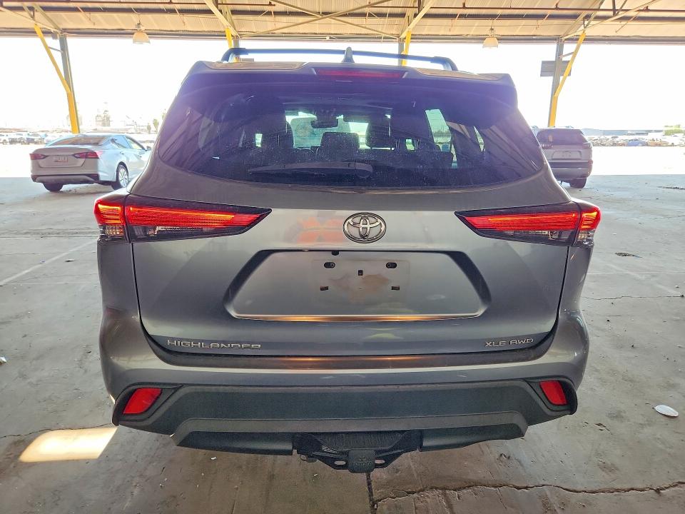 Photo 6 from auction – 2020 TOYOTA HIGHLANDER with VIN 5TDHZRBH3LS029641