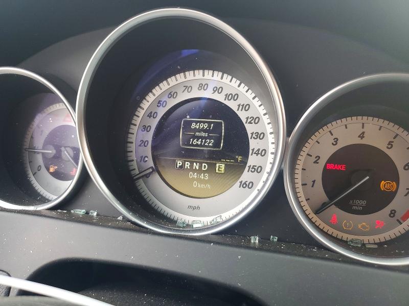 Photo 9 from auction – 2012 MERCEDES-BENZ C with VIN WDDGF8BB1CA702522