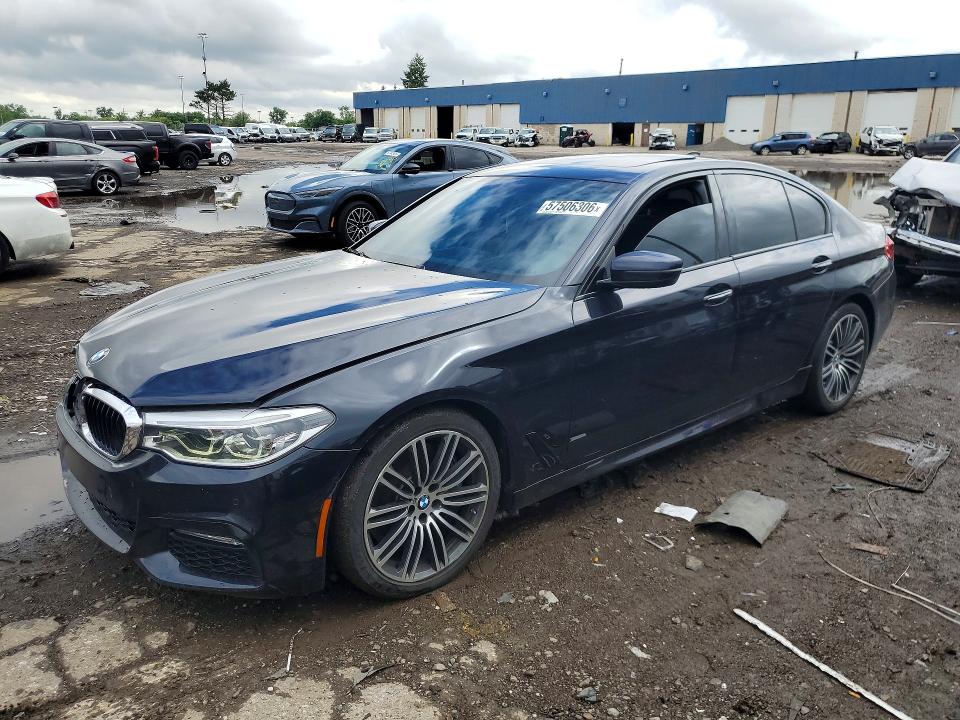 BMW 540 2017 with VIN WBAJE7C31HG887287 - Photo from auction