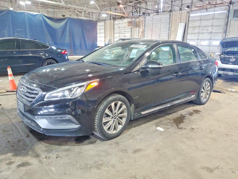 Photo 1 from auction – 2017 HYUNDAI SONATA with VIN 5NPE34AF6HH497190