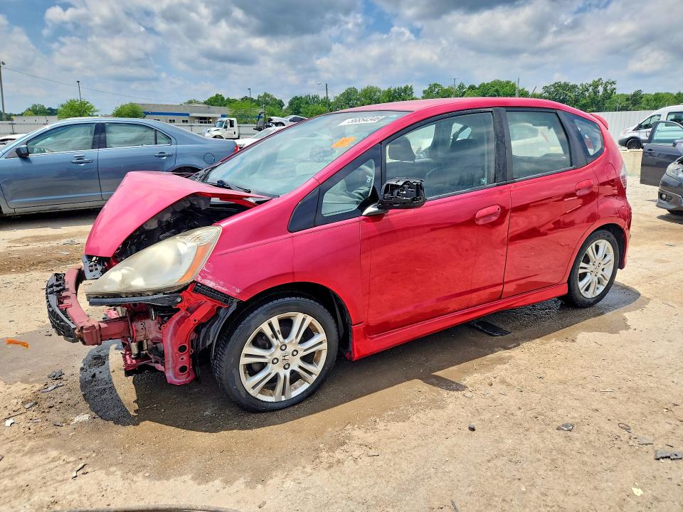 HONDA FIT 2010 with VIN JHMGE8G41AC002426 - Photo from auction