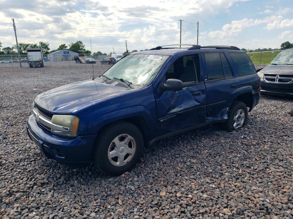 CHEVROLET TRAILBLAZER 2002 with VIN 1GNDT13S422252859 - Photo from auction