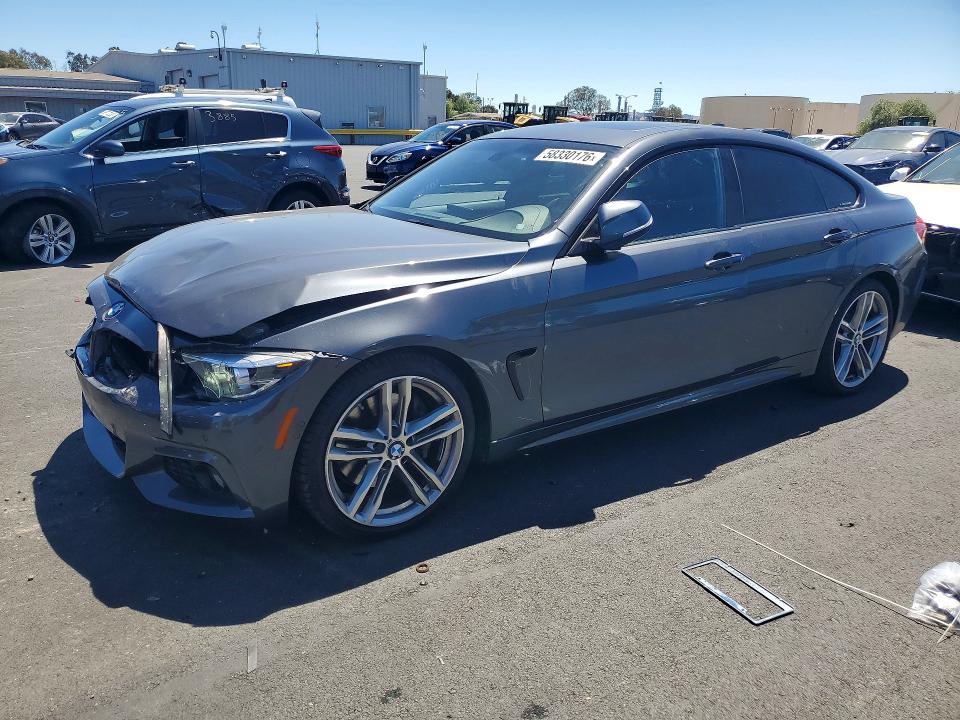 BMW 440I 2018 with VIN WBA4J5C59JBF06337 - Photo from auction
