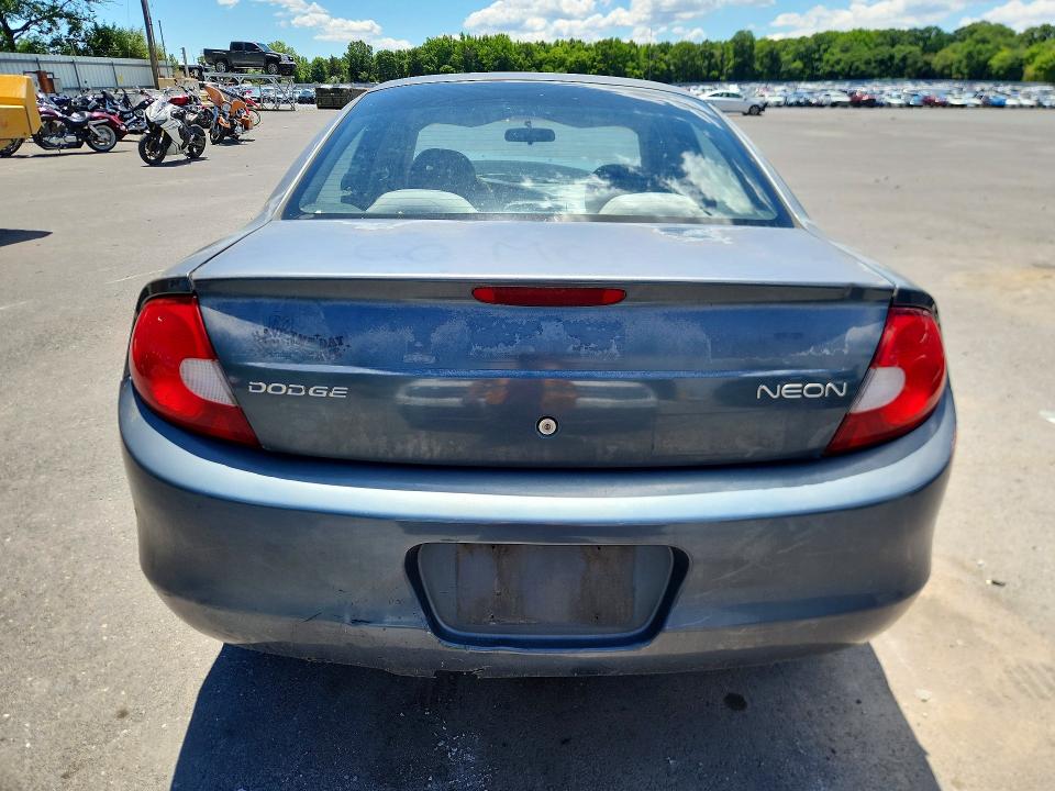 Photo 6 from auction – 2001 DODGE NEON with VIN 1B3ES46C51D222165