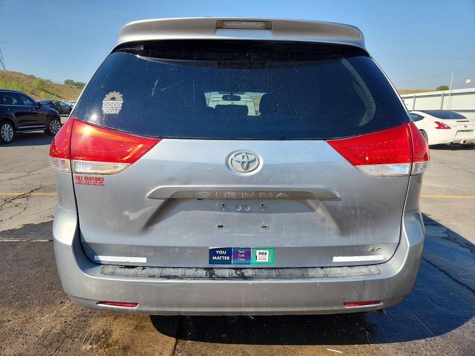 Photo 6 from auction – 2013 TOYOTA SIENNA with VIN 5TDKK3DC4DS370394