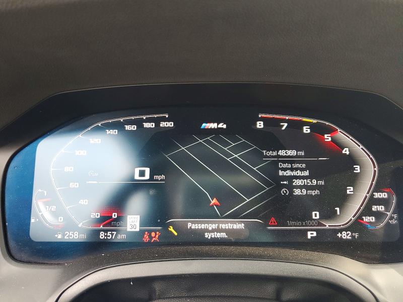 Photo 9 from auction – 2023 BMW M4 with VIN WBS33BA05PCL64740