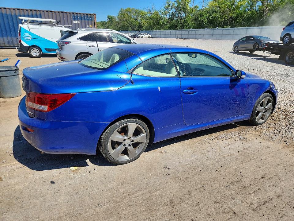 Photo 3 from auction – 2010 LEXUS IS with VIN JTHFF2C2XA2502259