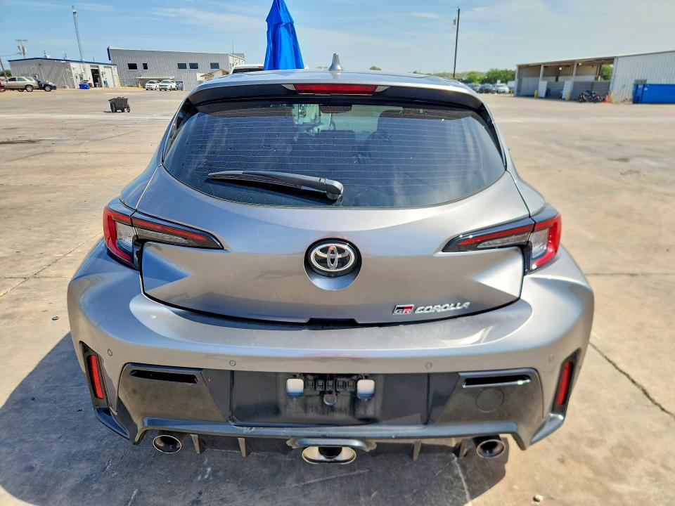 Photo 6 from auction – 2024 TOYOTA GR COROLLA with VIN JTNABAAE4RA015053