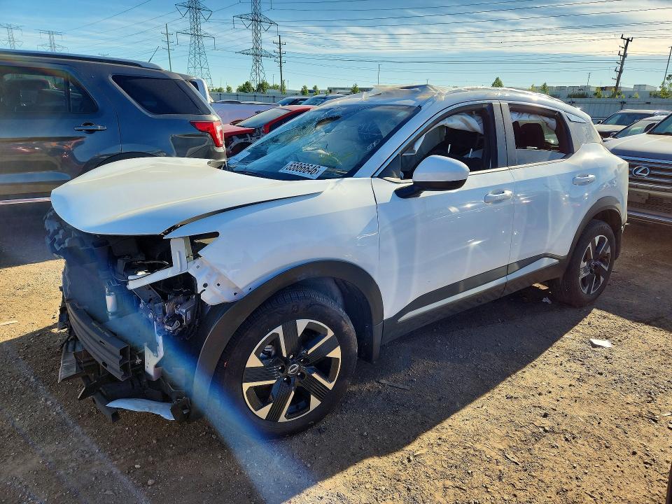 NISSAN KICKS 2025 with VIN 3N8AP6CB6SL409369 - Photo from auction