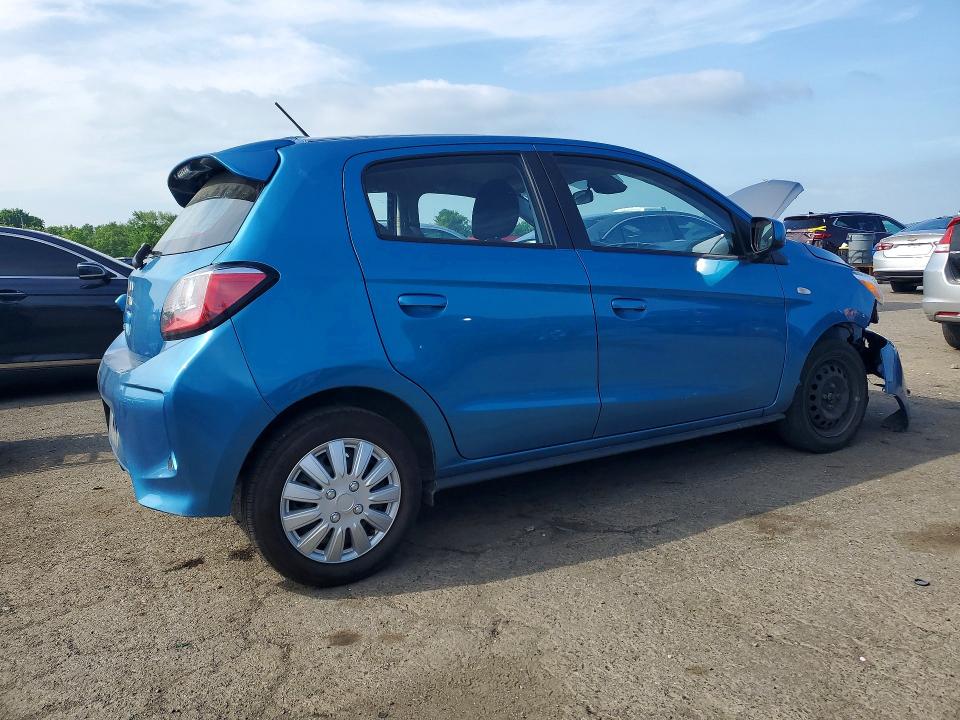 Photo 3 from auction – 2024 MITSUBISHI MIRAGE with VIN ML32AUHJ2RH004577