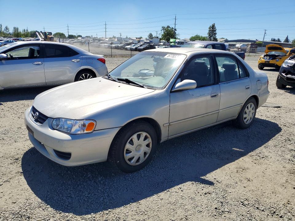 TOYOTA COROLLA 2001 with VIN 1NXBR12E91Z474273 - Photo from auction