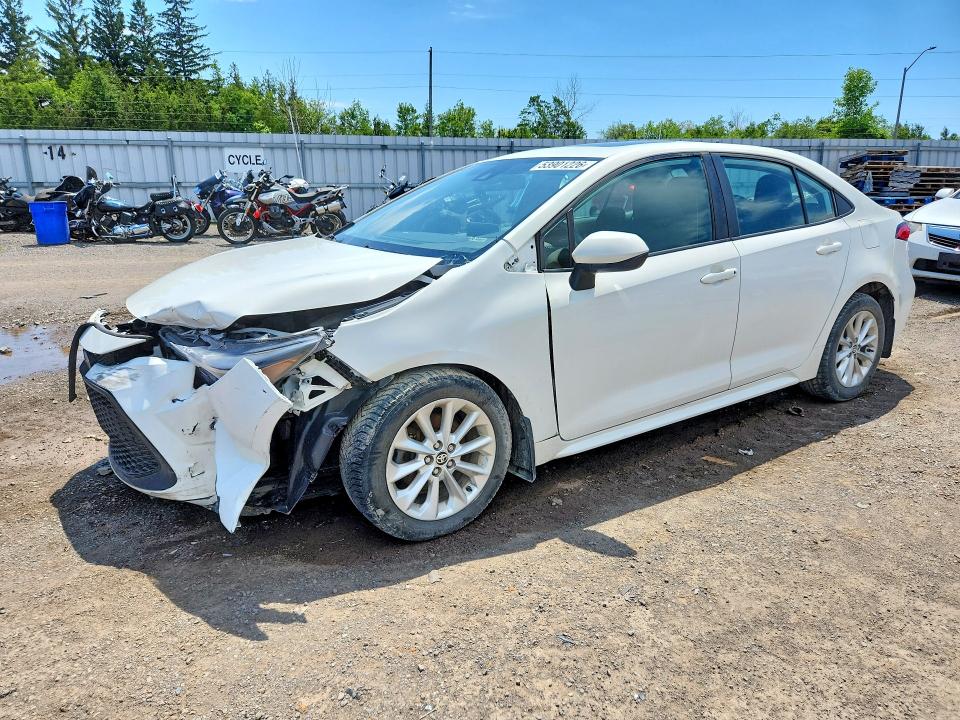 TOYOTA COROLLA 2020 with VIN 5YFBPRBE4LP016858 - Photo from auction