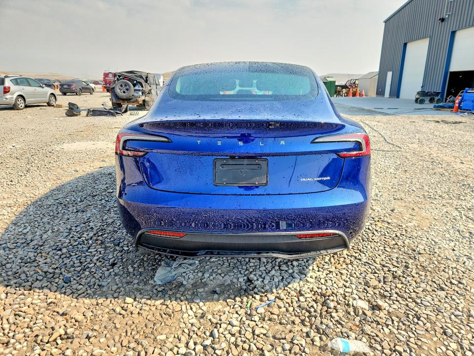 Photo 6 from auction – 2025 TESLA MODEL 3 with VIN 5YJ3E1EBXSF044509
