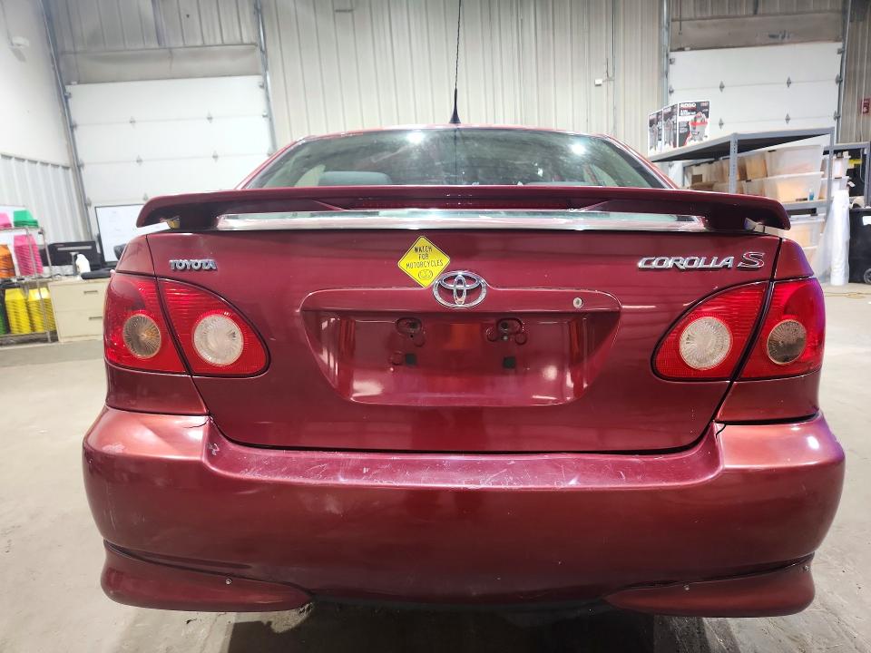 Photo 6 from auction – 2008 TOYOTA COROLLA with VIN 2T1BR32E08C874228