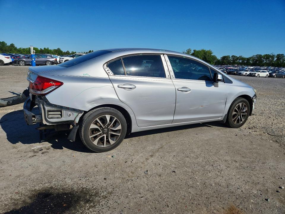 Photo 3 from auction – 2013 HONDA CIVIC with VIN 19XFB2F80DE022414