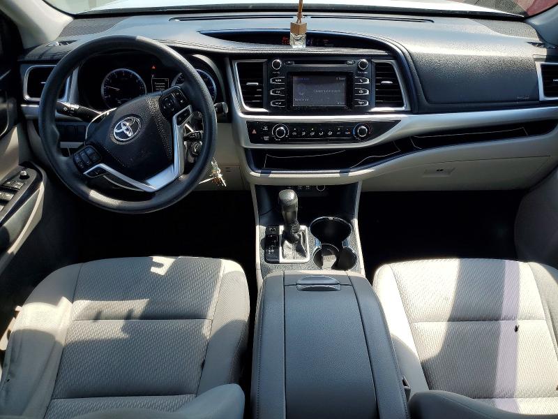 Photo 8 from auction – 2019 TOYOTA HIGHLANDER with VIN 5TDZARFH9KS049946