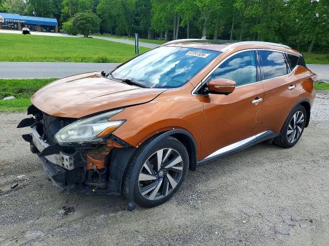 Photo 1 from auction – 2015 NISSAN MURANO with VIN 5N1AZ2MH2FN262115