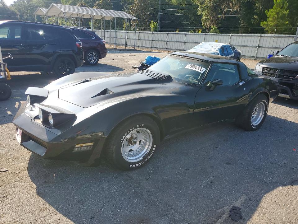 CHEVROLET CORVETTE 1982 with VIN 1G1AY0783C5110520 - Photo from auction
