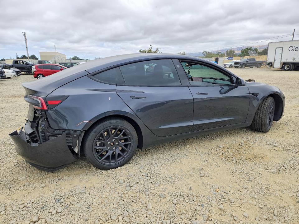 Photo 3 from auction – 2024 TESLA MODEL 3 with VIN 5YJ3E1EB1RF736989