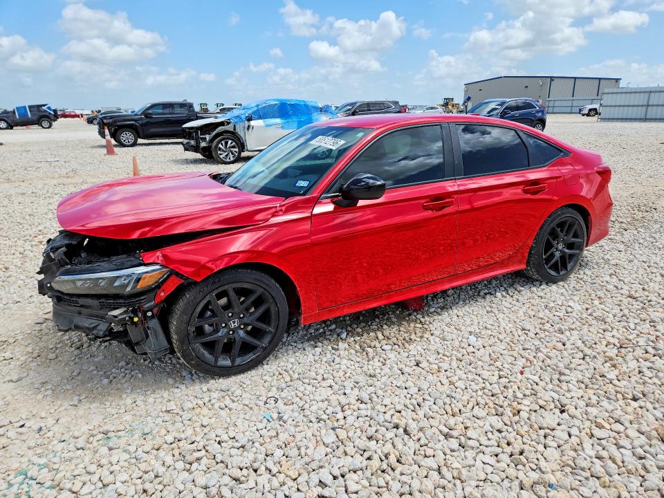 Photo 1 from auction – 2022 HONDA CIVIC with VIN 2HGFE2F5XNH501136