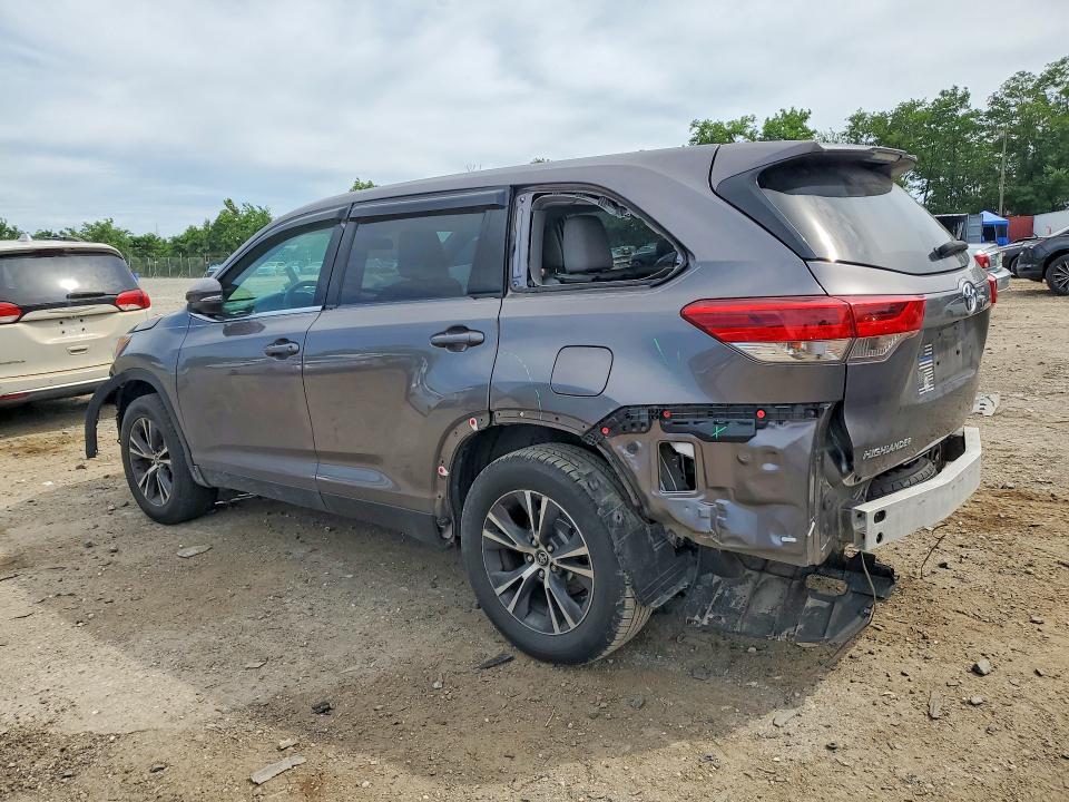 Photo 2 from auction – 2019 TOYOTA HIGHLANDER with VIN 5TDZARFH9KS056945