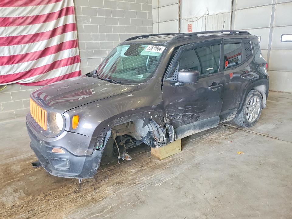 JEEP RENEGADE 2018 with VIN ZACCJABB4JPJ39667 - Photo from auction