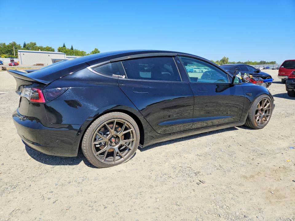 Photo 3 from auction – 2022 TESLA MODEL 3 with VIN 5YJ3E1EB5NF123591