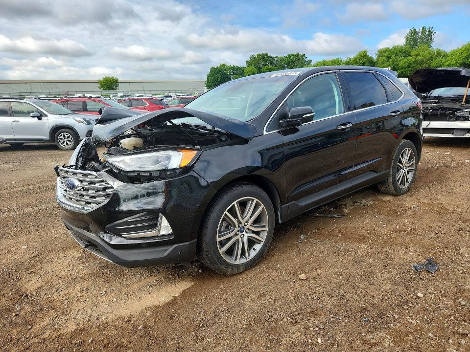 FORD EDGE 2022 with VIN 2FMPK4K9XNBA65466 - Photo from auction
