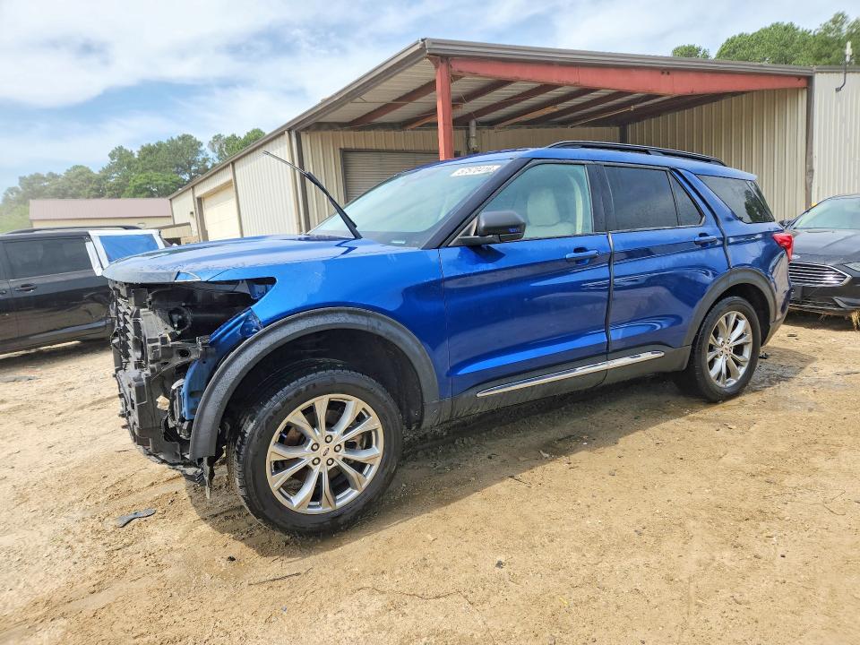 FORD EXPLORER 2020 with VIN 1FMSK8DH9LGD03948 - Photo from auction