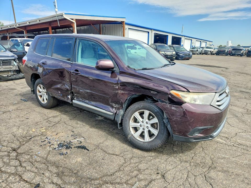 Photo 4 from auction – 2013 TOYOTA HIGHLANDER with VIN 5TDZA3EH7DS040695