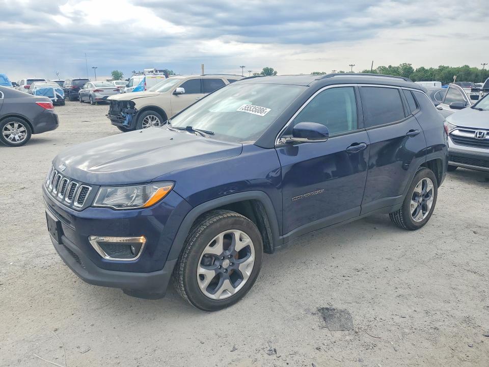 JEEP COMPASS 2021 with VIN 3C4NJDCB4MT586816 - Photo from auction