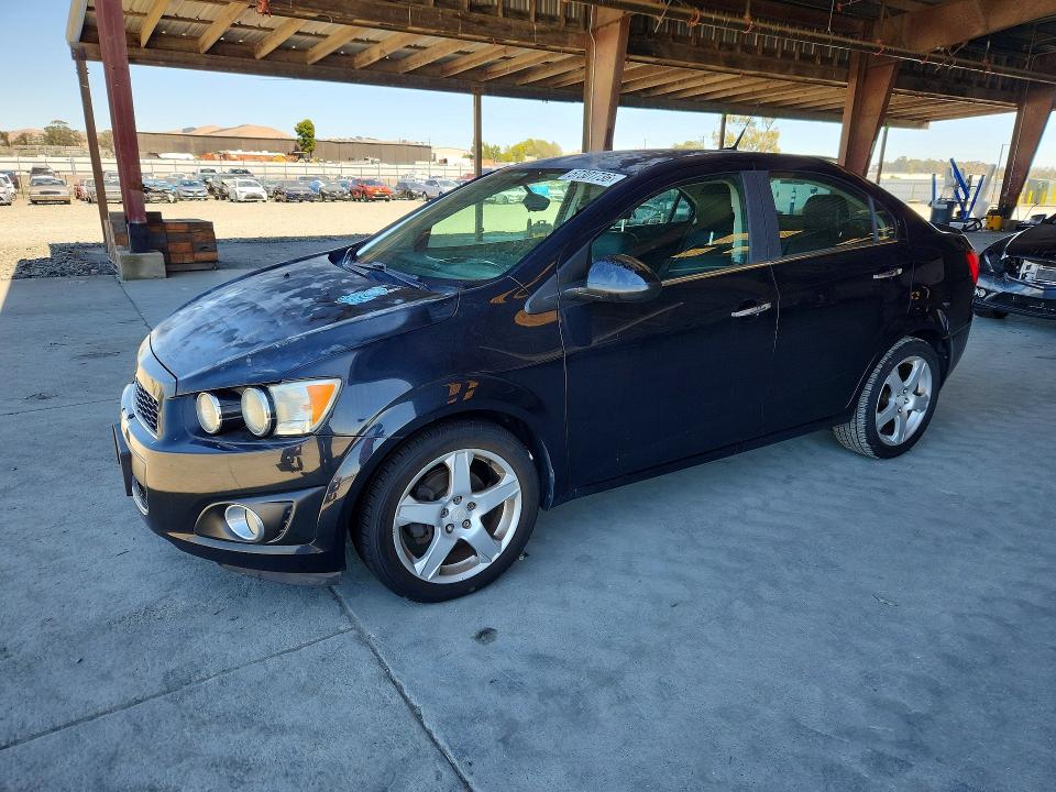 CHEVROLET SONIC 2014 with VIN 1G1JE5SB6E4218549 - Photo from auction
