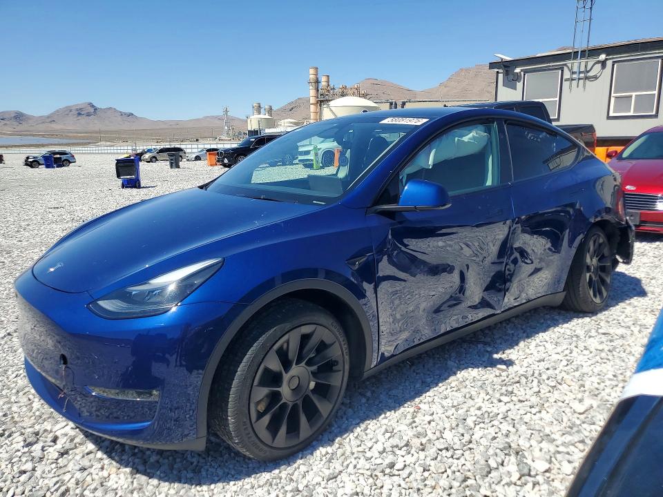 TESLA MODEL Y 2024 with VIN 7SAYGDEE3RA291666 - Photo from auction