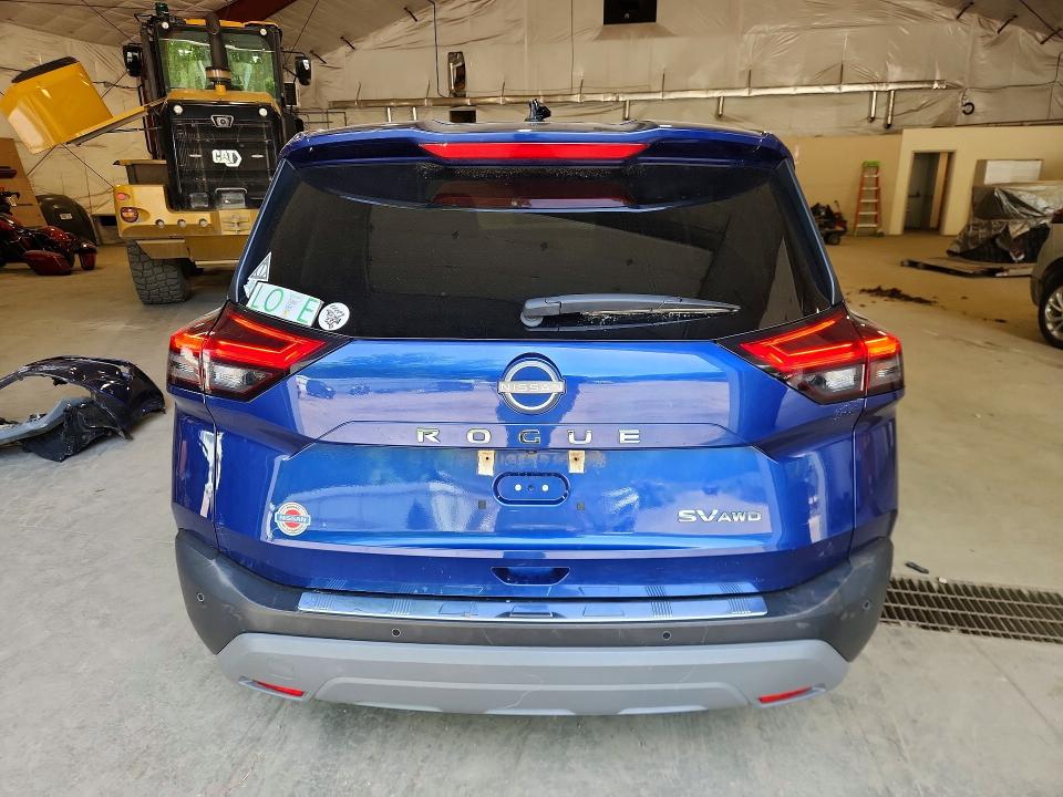 Photo 6 from auction – 2022 NISSAN ROGUE with VIN 5N1BT3BB7NC679038