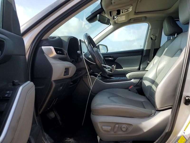 Photo 7 from auction – 2021 TOYOTA HIGHLANDER with VIN 5TDGZRAH5MS520646