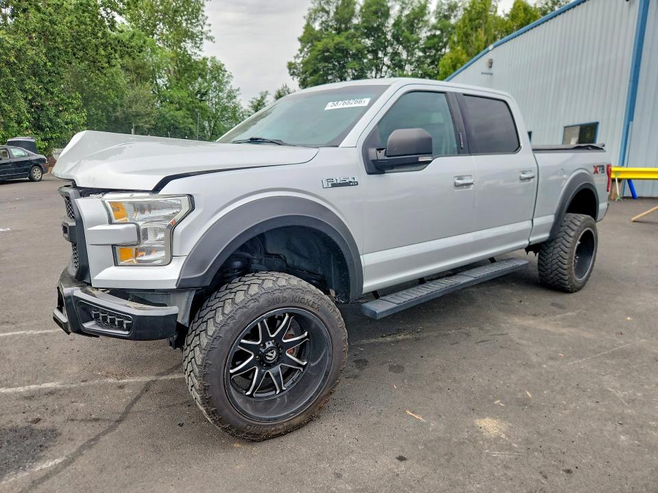 FORD F150 2016 with VIN 1FTFW1EF2GKE80729 - Photo from auction