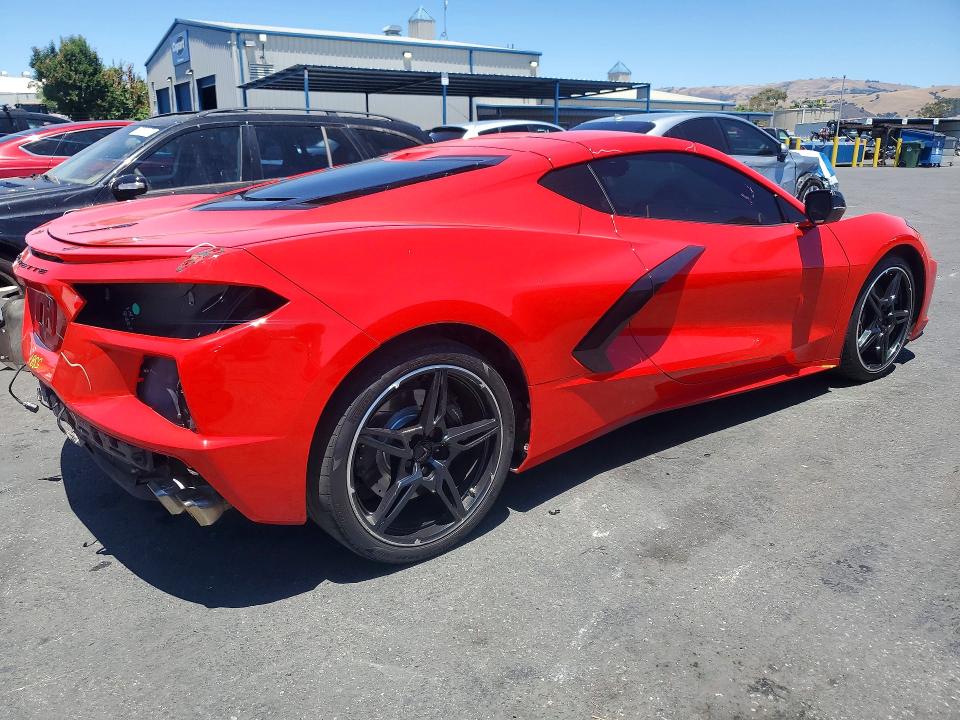 Photo 3 from auction – 2020 CHEVROLET CORVETTE with VIN 1G1Y72D44L5109147