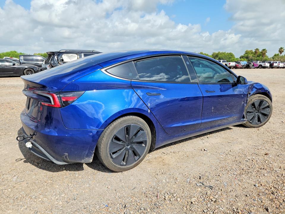 Photo 3 from auction – 2025 TESLA MODEL 3 with VIN 5YJ3E1EA2SF953514