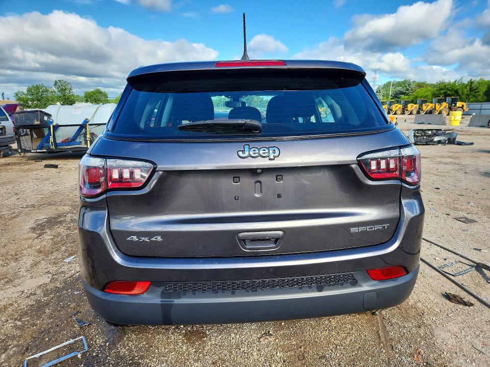 Photo 6 from auction – 2020 JEEP COMPASS with VIN 3C4NJDAB4LT160755