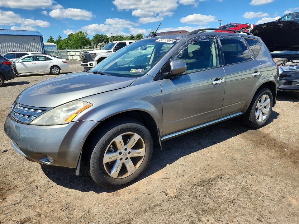 NISSAN MURANO 2006 with VIN JN8AZ08W76W508222 - Photo from auction
