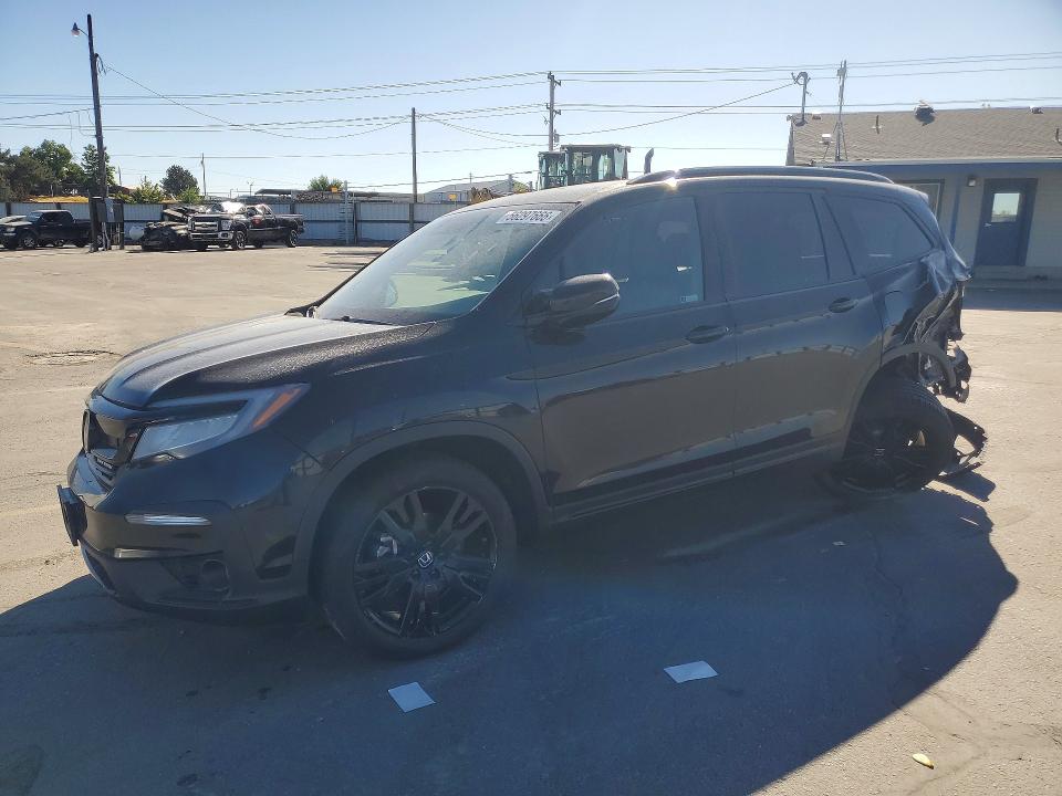 HONDA PILOT 2022 with VIN 5FNYF6H77NB055107 - Photo from auction